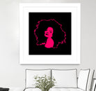 Diana Ross | Pop Art by William Cuccio on GIANT ART - pink digital painting