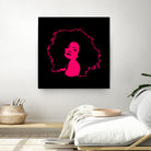 Diana Ross | Pop Art by William Cuccio on GIANT ART - pink digital painting