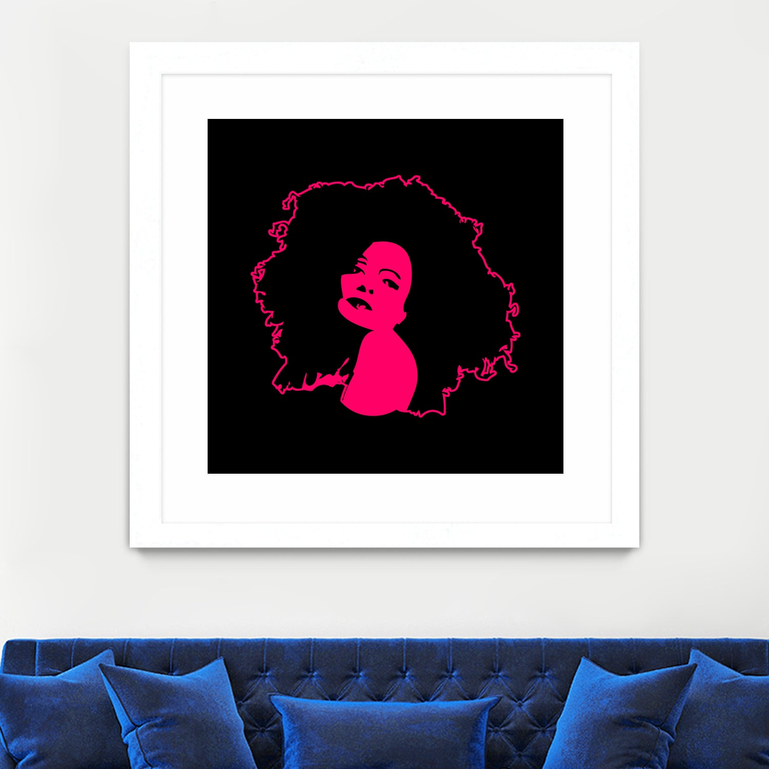 Diana Ross | Pop Art by William Cuccio on GIANT ART - pink digital painting