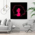 Diana Ross | Pop Art by William Cuccio on GIANT ART - pink digital painting