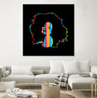 Diana Ross | Pop Art by William Cuccio on GIANT ART - black digital painting