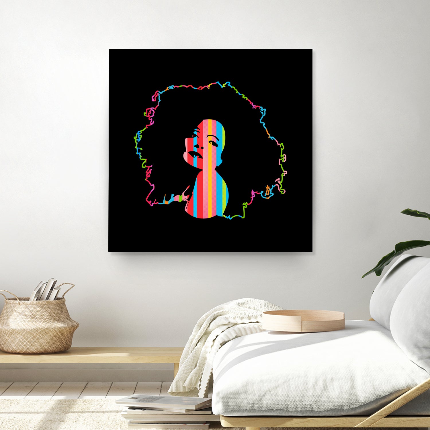 Diana Ross | Pop Art by William Cuccio on GIANT ART - black digital painting