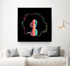 Diana Ross | Pop Art by William Cuccio on GIANT ART - black digital painting