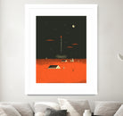 Bon voyage by Rene Hamann on GIANT ART - orange vector illustration