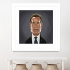 Arnold Schwarzenegger by Rob Snow on GIANT ART - gray digital painting