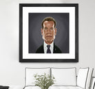 Arnold Schwarzenegger by Rob Snow on GIANT ART - gray digital painting