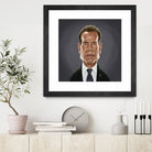 Arnold Schwarzenegger by Rob Snow on GIANT ART - gray digital painting