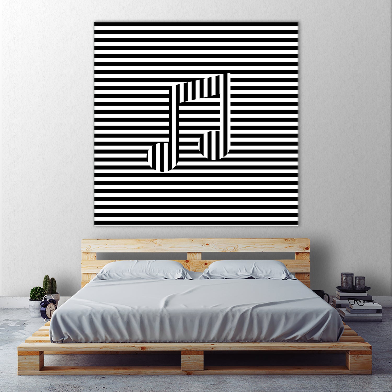 Music Note On Stripes by Georgi Zhelyazkov on GIANT ART - black vector illustration