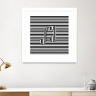 Music Note On Stripes by Georgi Zhelyazkov on GIANT ART - black vector illustration