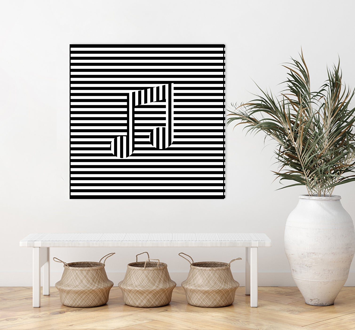 Music Note On Stripes by Georgi Zhelyazkov on GIANT ART - black vector illustration