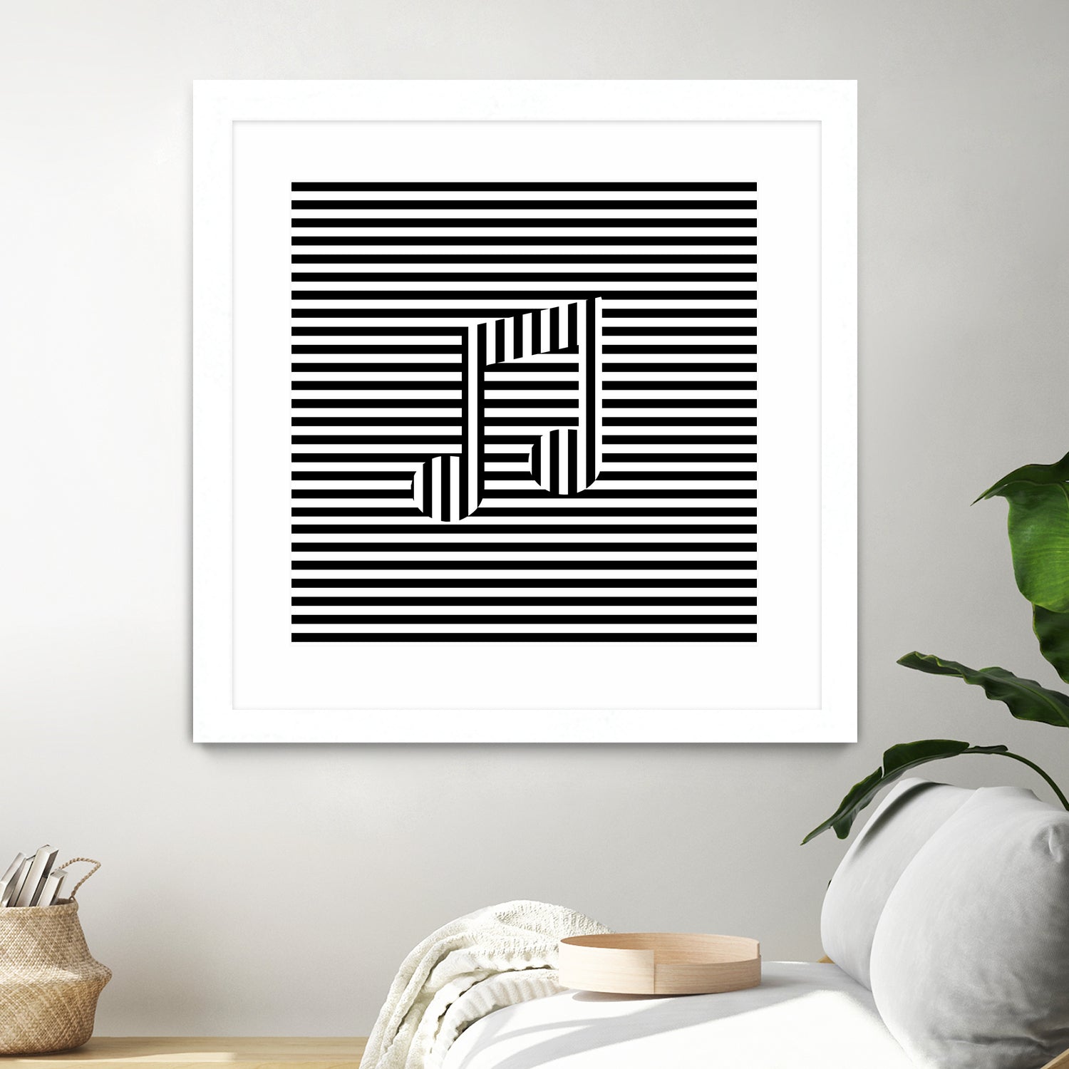 Music Note On Stripes by Georgi Zhelyazkov on GIANT ART - black vector illustration