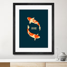 Koi by Rene Hamann on GIANT ART - orange character design