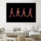 Beatles | Abbey Road | Pop Art by William Cuccio on GIANT ART - black digital painting