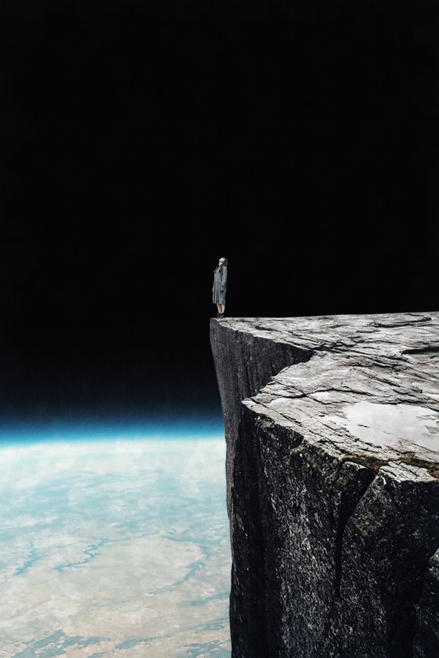 On the edge ... by Menelaos Trompoukis on GIANT ART - black photo manipulation