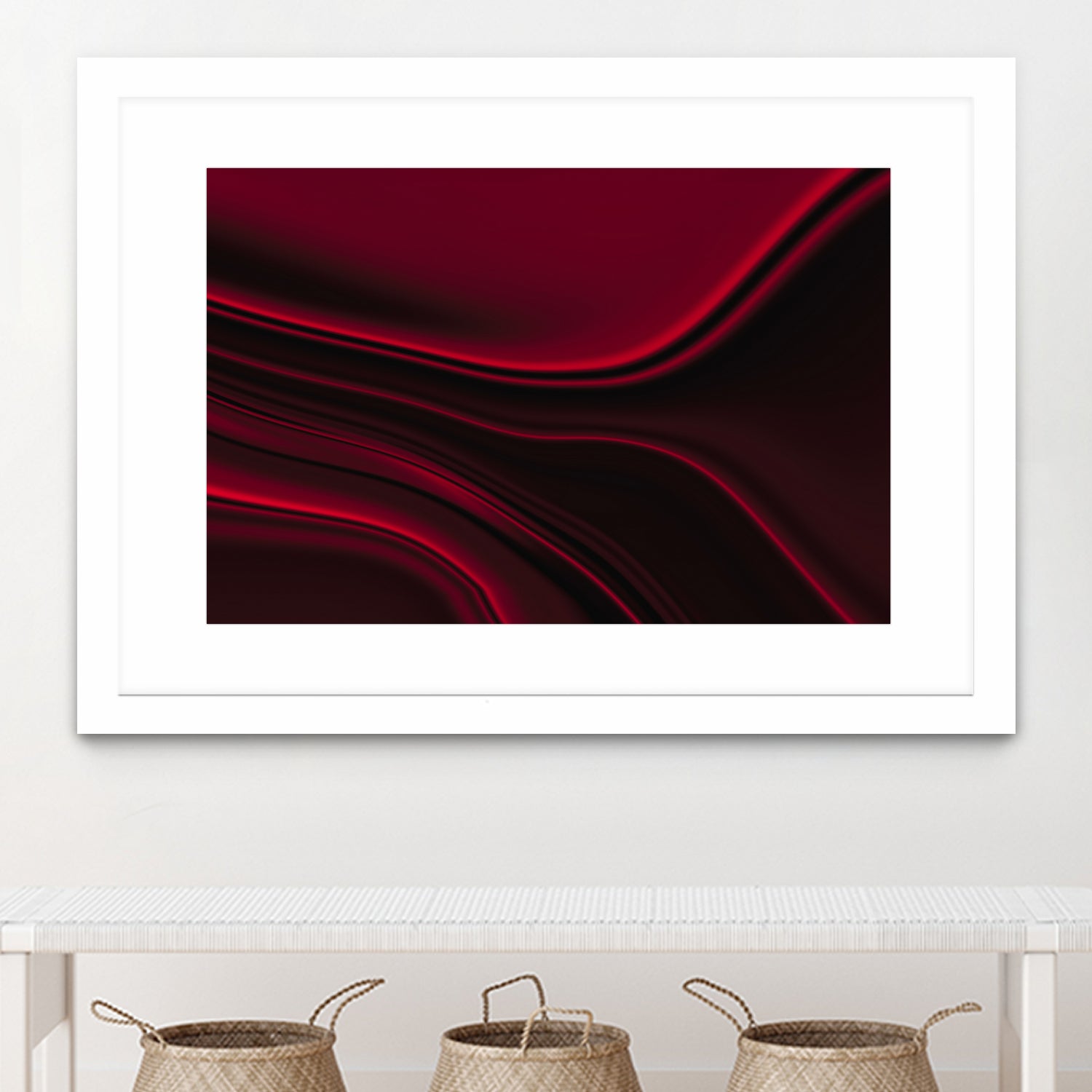 Red Liquid by Ronny Sefria on GIANT ART - black digital painting