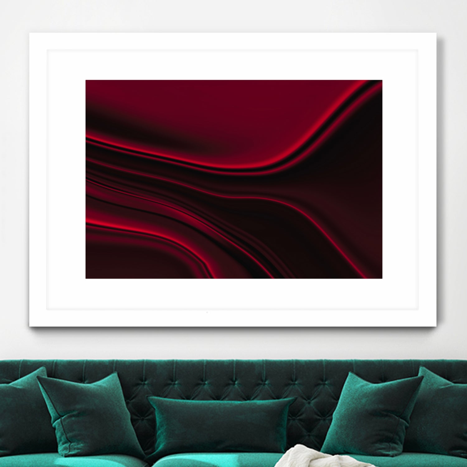 Red Liquid by Ronny Sefria on GIANT ART - black digital painting