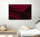 Red Liquid by Ronny Sefria on GIANT ART - black digital painting