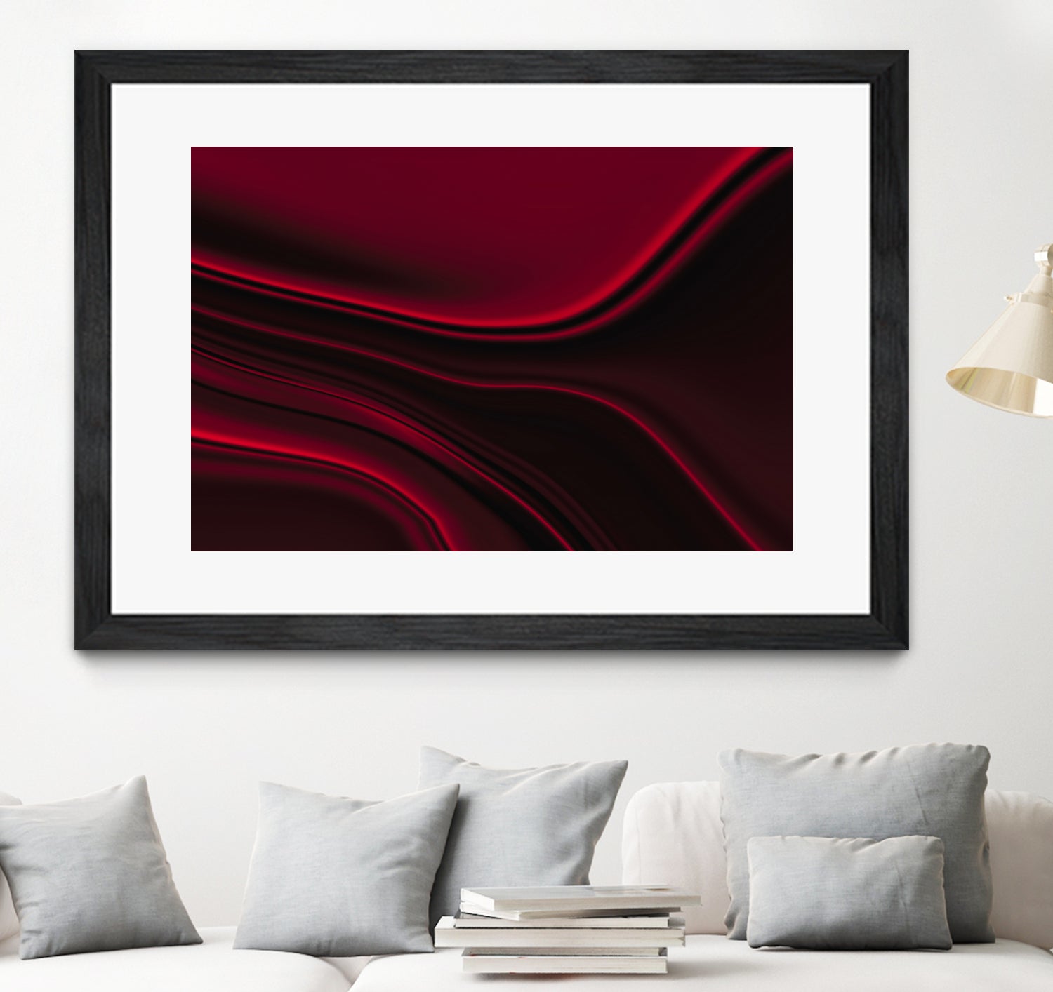 Red Liquid by Ronny Sefria on GIANT ART - black digital painting