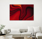 Red Liquid by Ronny Sefria on GIANT ART - black digital painting