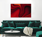 Red Liquid by Ronny Sefria on GIANT ART - black digital painting