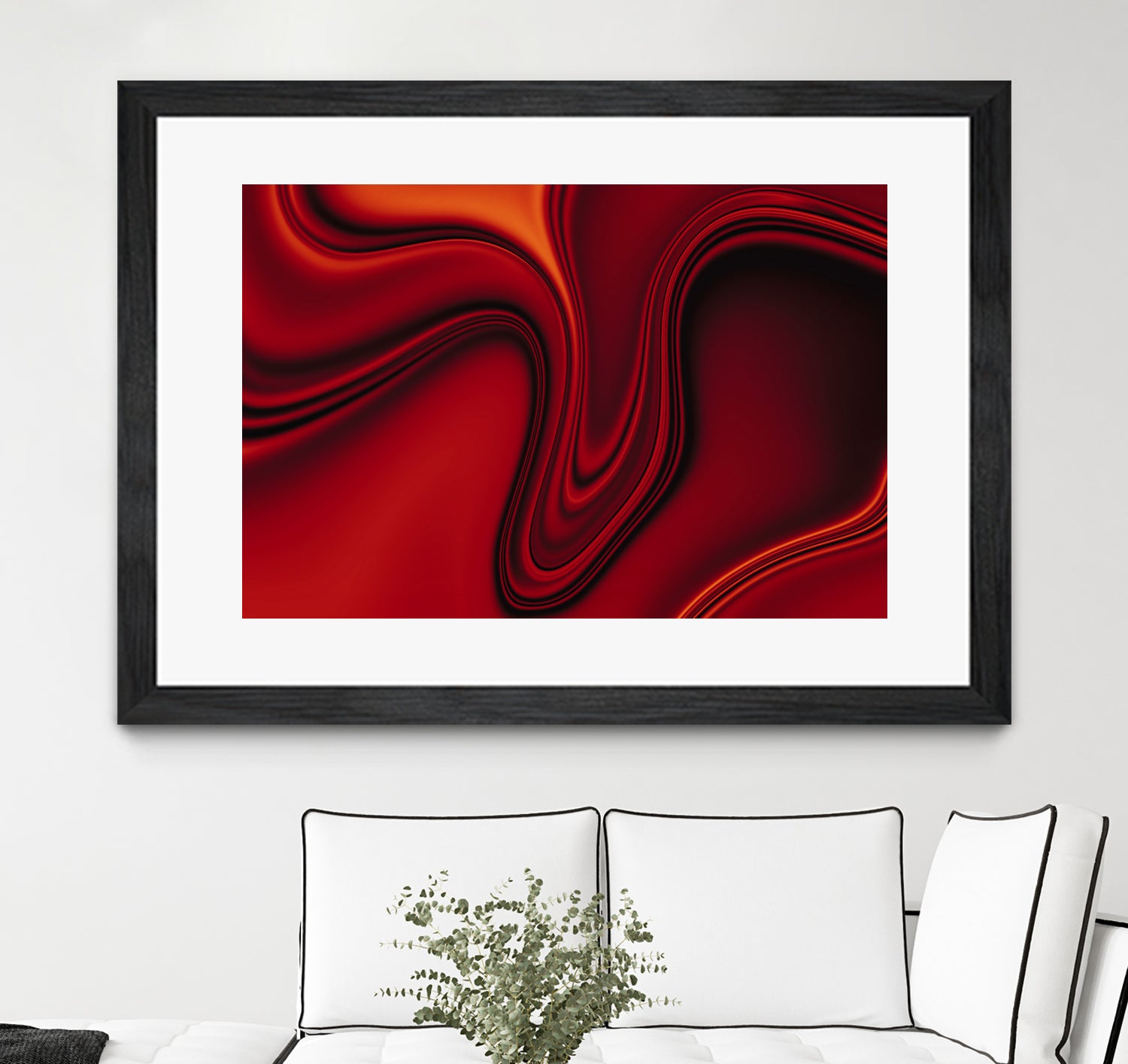 Red Liquid by Ronny Sefria on GIANT ART - black digital painting