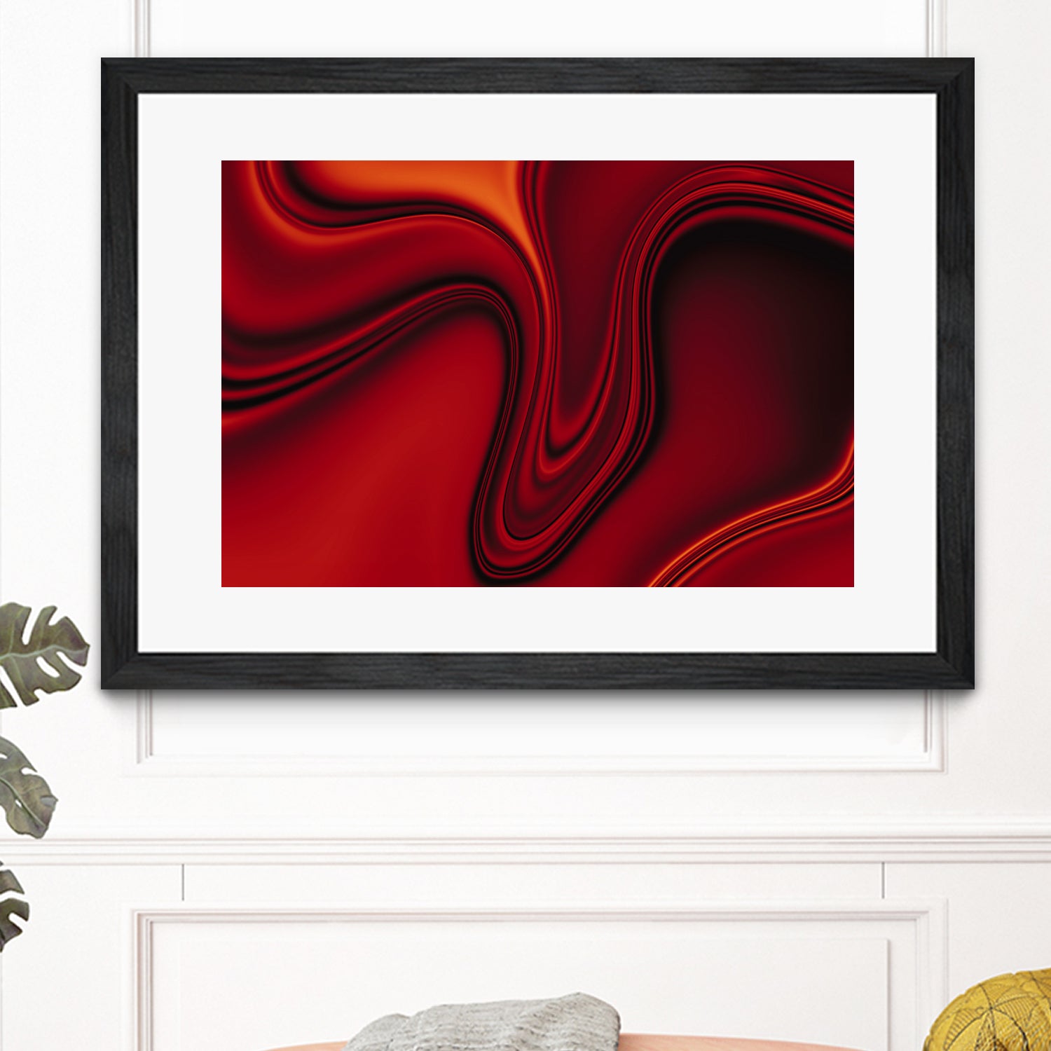 Red Liquid by Ronny Sefria on GIANT ART - black digital painting