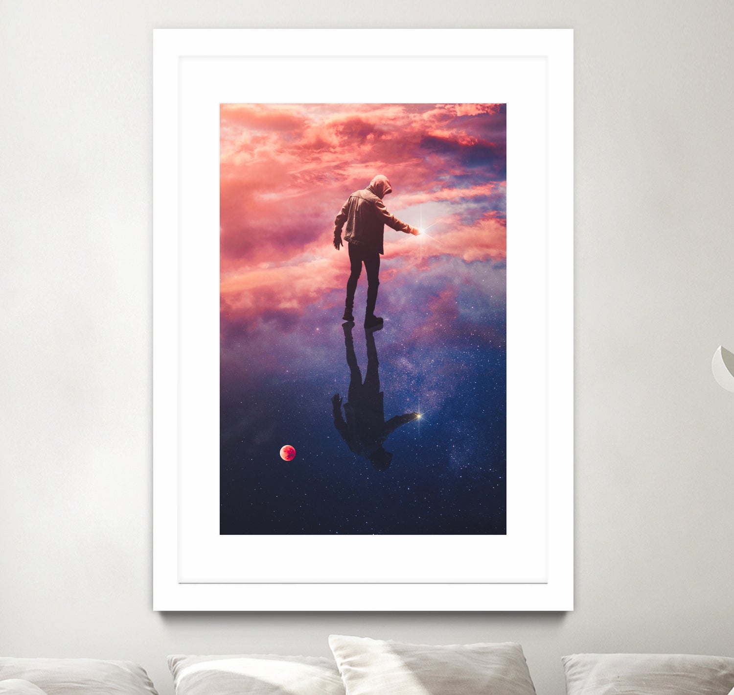 Star Catcher by Annisa Tiara Utami on GIANT ART - fuchsia photo manipulation