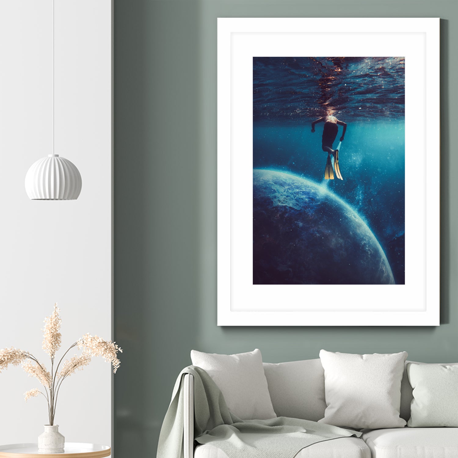 Another World by Annisa Tiara Utami on GIANT ART - blue photo manipulation