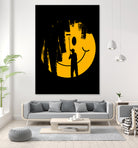 Unhappy by rob dobi on GIANT ART - yellow digital drawing