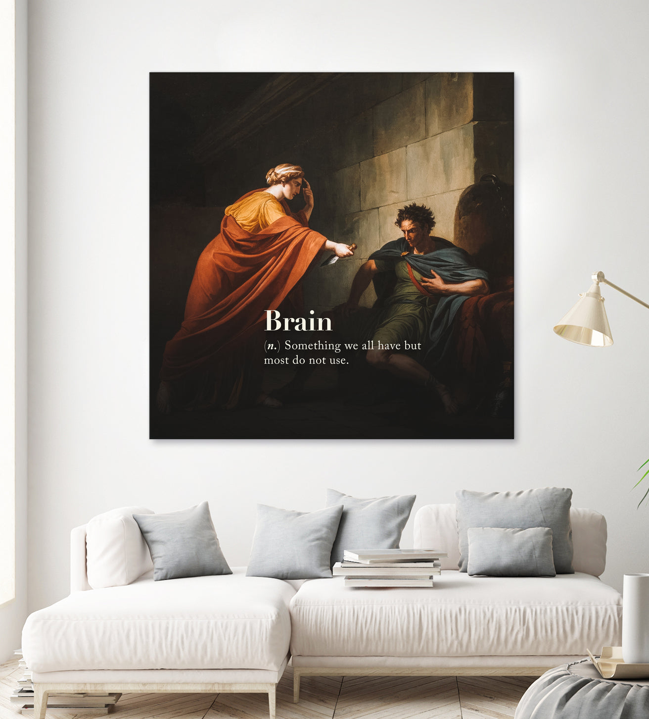 Brain by Mehmet Geren on GIANT ART - orange photo manipulation