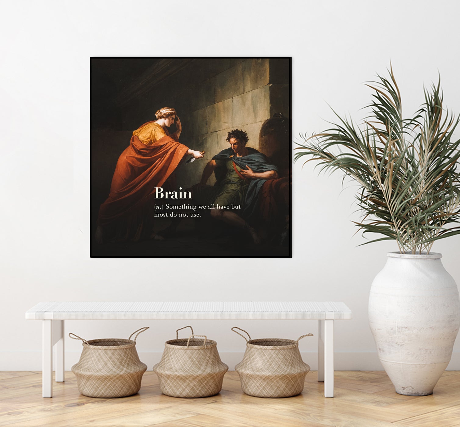 Brain by Mehmet Geren on GIANT ART - orange photo manipulation