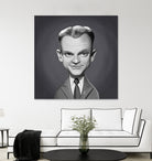 James Cagney by Rob Snow on GIANT ART - gray digital painting