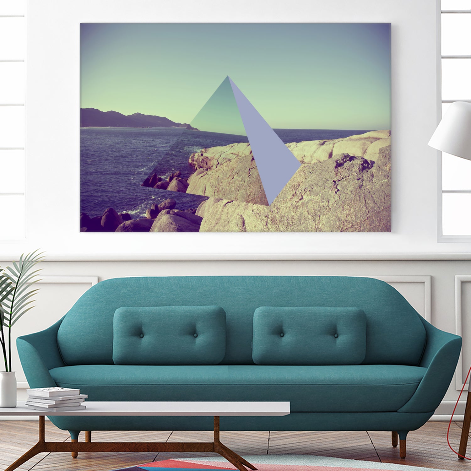 Travellers Triangle 02 by David Copithorne on GIANT ART - brown 3d art