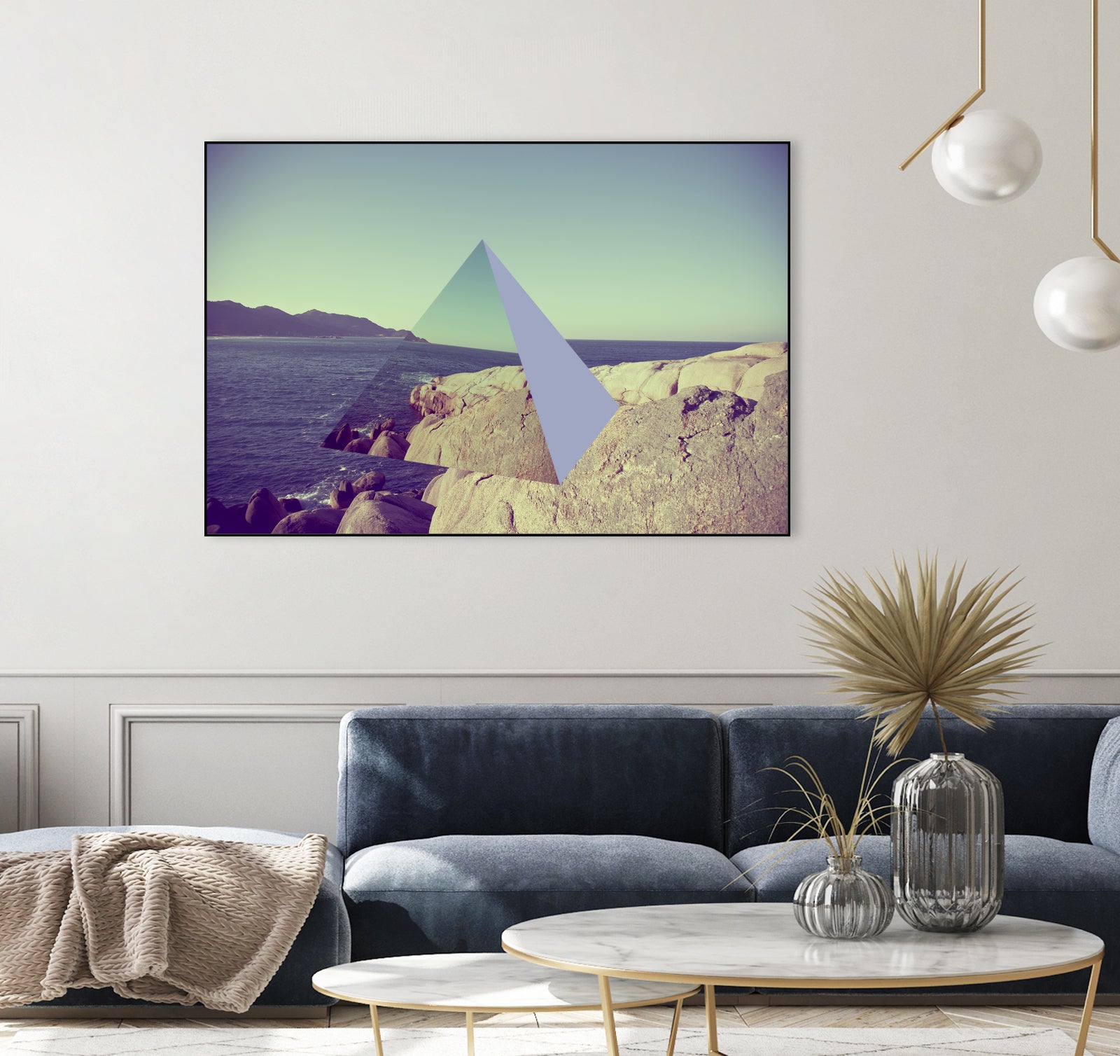 Travellers Triangle 02 by David Copithorne on GIANT ART - brown 3d art