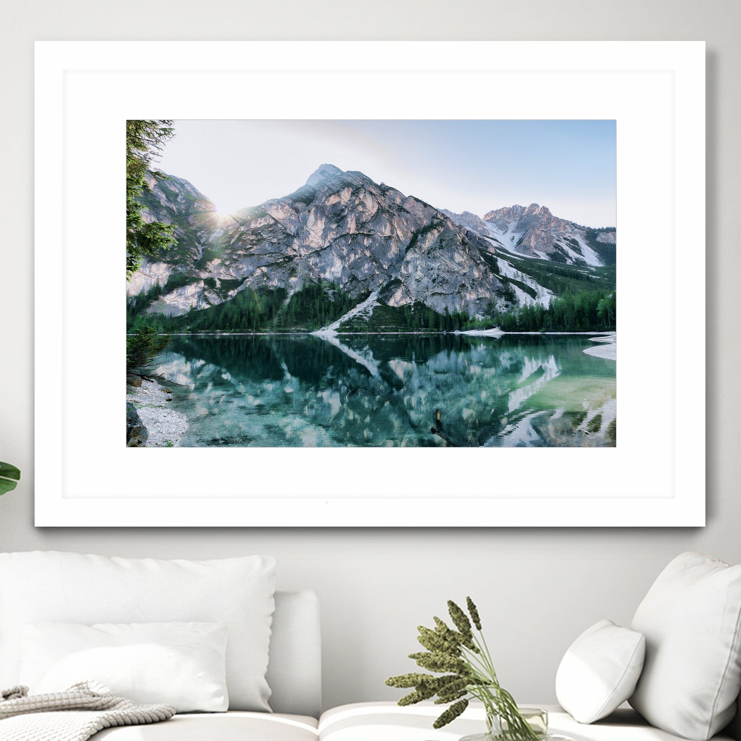 Scenic View of the Mountains by Mohd Azhari Enuar on GIANT ART - blue photo manipulation