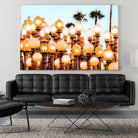 Urban Lights at LACMA art museum, Los Angeles by sutee monchitnukul on GIANT ART - orange photo manipulation