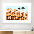 Urban Lights at LACMA art museum, Los Angeles by sutee monchitnukul on GIANT ART - orange photo manipulation