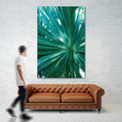 Tropical Fan Palm Finesse #1 #tropical #wall #decor #art by Anita & Bella Jantz on GIANT ART - green photo manipulation