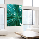 Tropical Fan Palm Finesse #1 #tropical #wall #decor #art by Anita & Bella Jantz on GIANT ART - green photo manipulation