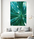 Tropical Fan Palm Finesse #1 #tropical #wall #decor #art by Anita & Bella Jantz on GIANT ART - green photo manipulation