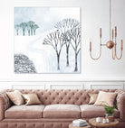 More Snow to Come by Nic Squirrell on GIANT ART - white digital painting