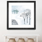 More Snow to Come by Nic Squirrell on GIANT ART - white digital painting