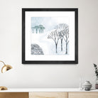 More Snow to Come by Nic Squirrell on GIANT ART - white digital painting