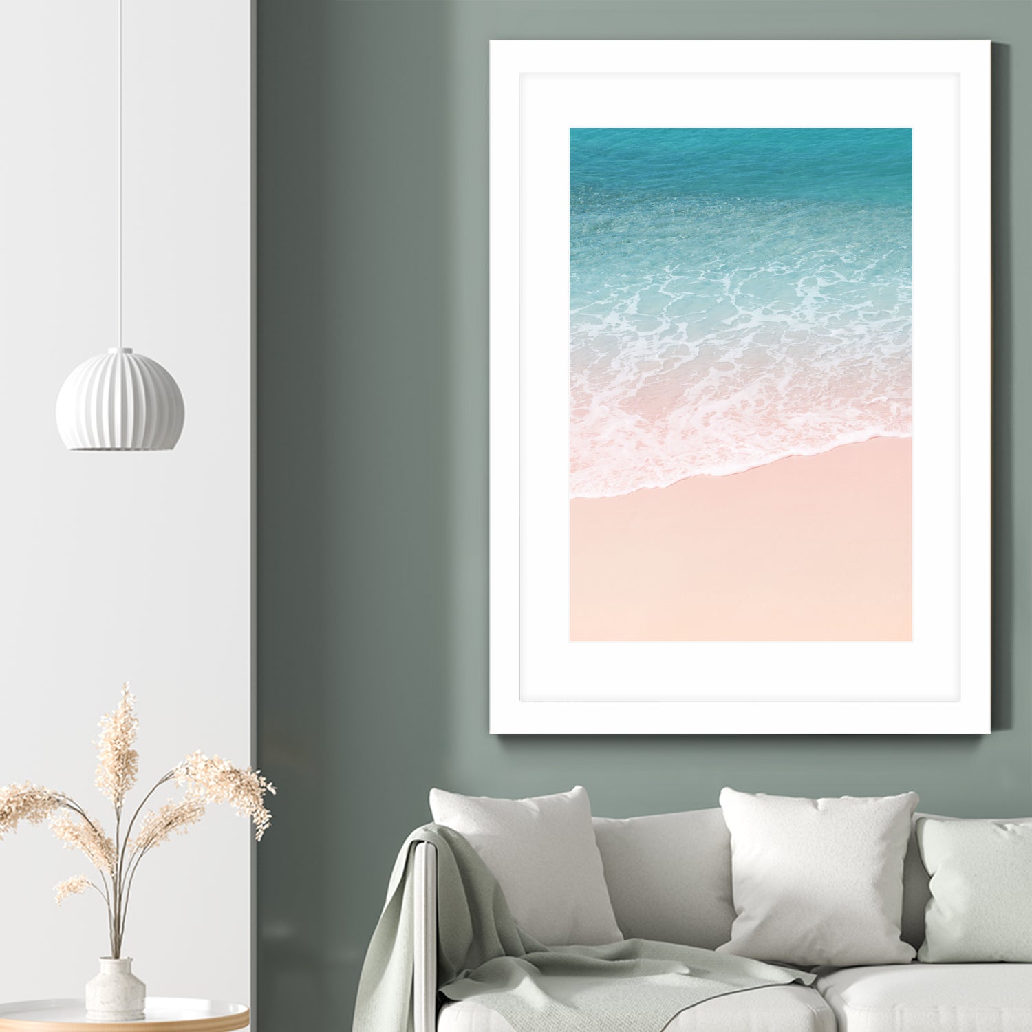 Caribbean Ocean Bliss #1 #tropical #wall #decor #art by Anita & Bella Jantz on GIANT ART - orange photo manipulation