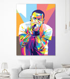 Chester Bennington by Art Style on GIANT ART - white digital drawing