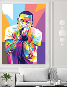 Chester Bennington by Art Style on GIANT ART - white digital drawing