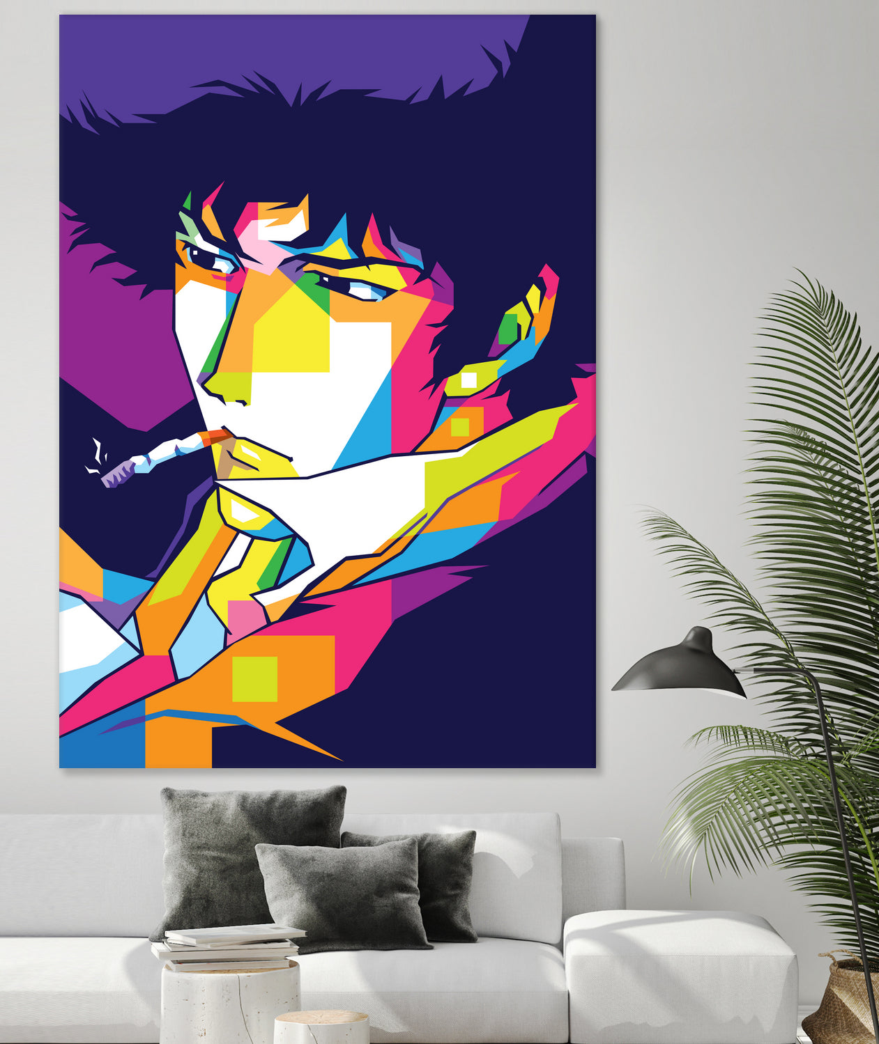 Spike Spiegel by Art Style on GIANT ART - white digital painting