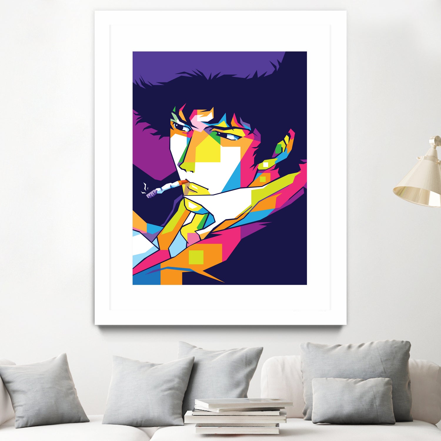 Spike Spiegel by Art Style on GIANT ART - white digital painting