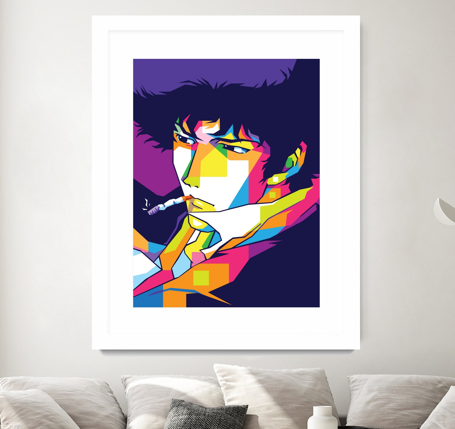 Spike Spiegel by Art Style on GIANT ART - white digital painting