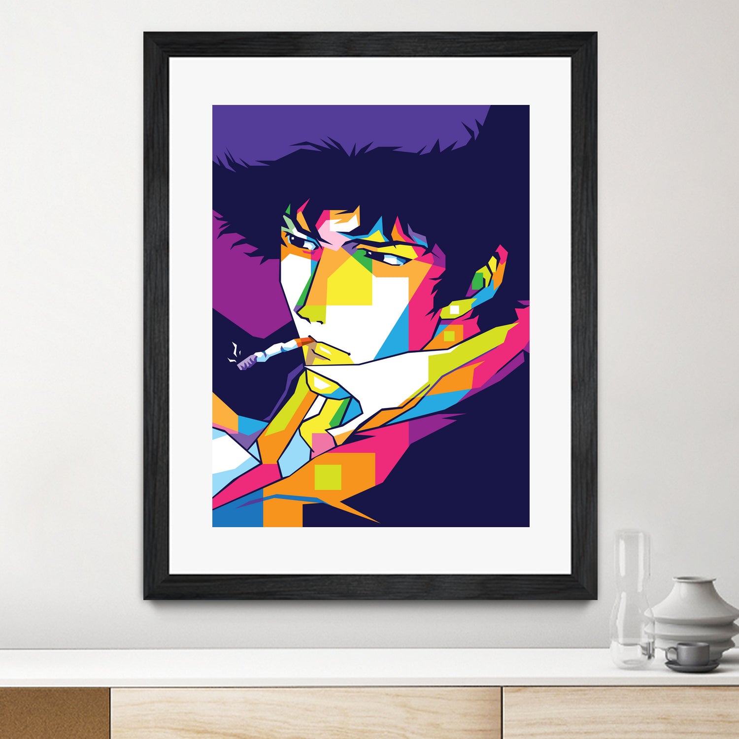 Spike Spiegel by Art Style on GIANT ART - white digital painting